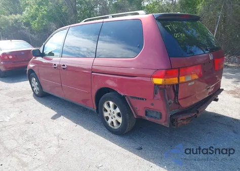 2004 Honda Odyssey Ex z USA, uszkodzony, nr VIN 5FNRL18864B146232